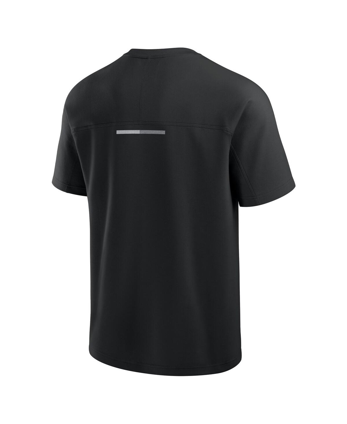 Fanatics Men's Black Phoenix Suns Flex Tri-blend T-shirt In Black