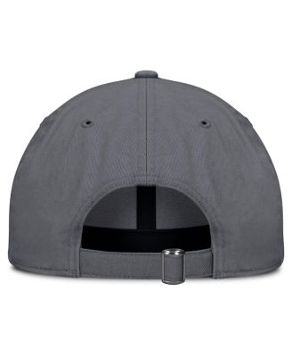 Men's Charcoal New Jersey Devils Washed Adjustable Hat