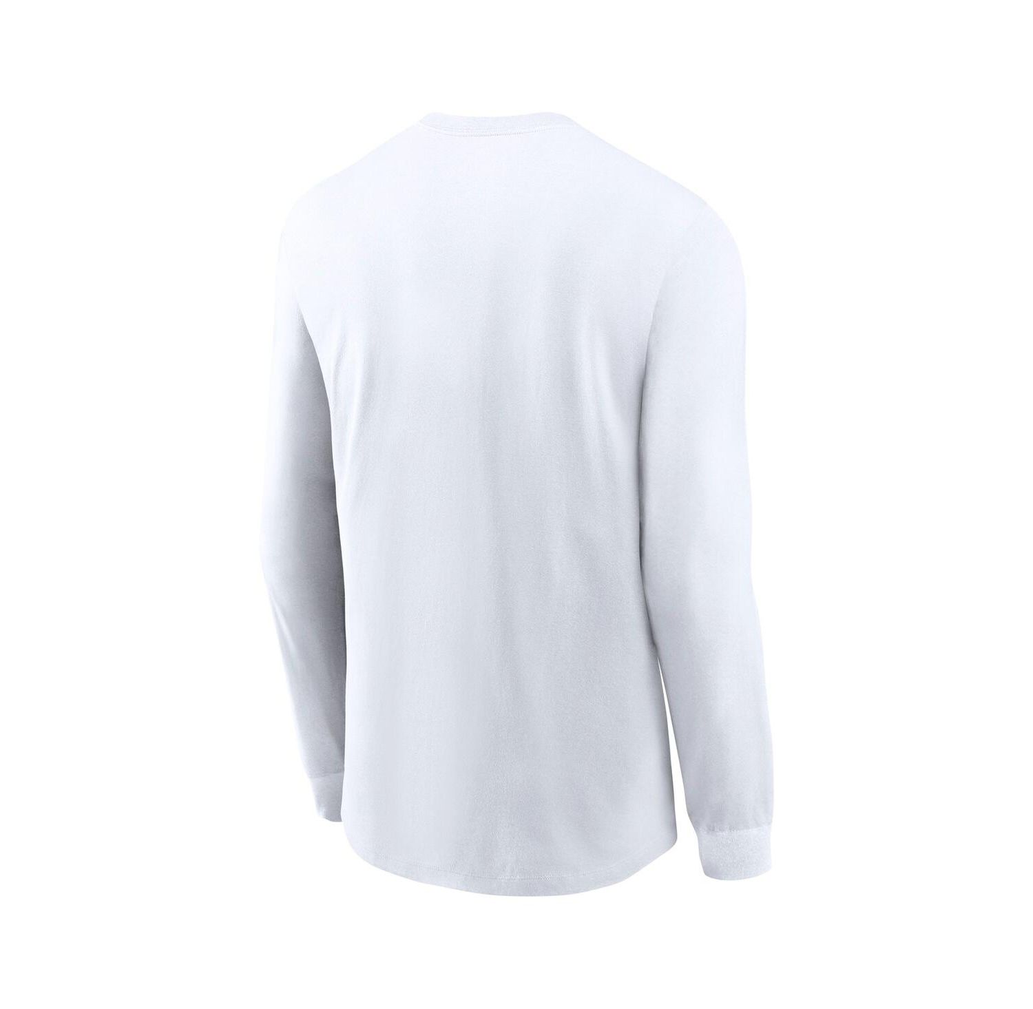 Men's White Michigan State Spartans Basketball Icon Two-Hit Long Sleeve T-Shirt