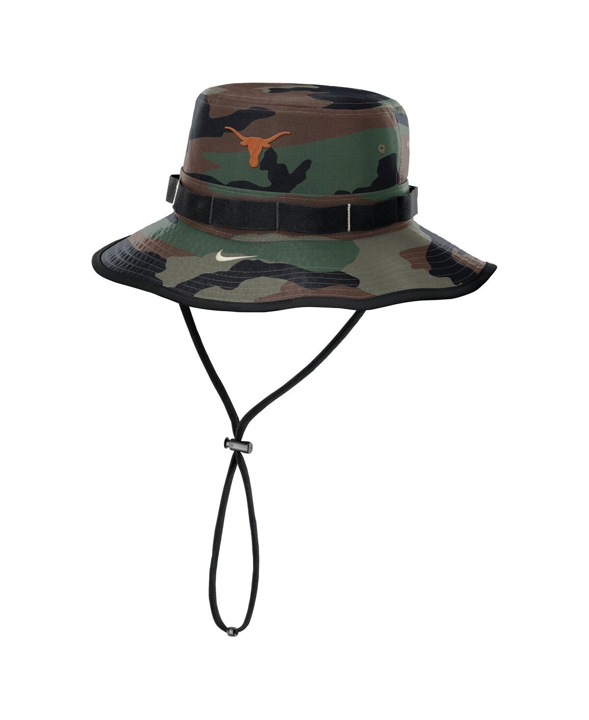 Nike Men's Camo Texas Longhorns 2024 Military Appreciation Apex Bucket Hat In Camo
