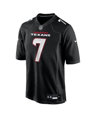 Men's C.J. Stroud Carbon Black Houston Texans Fashion Jersey