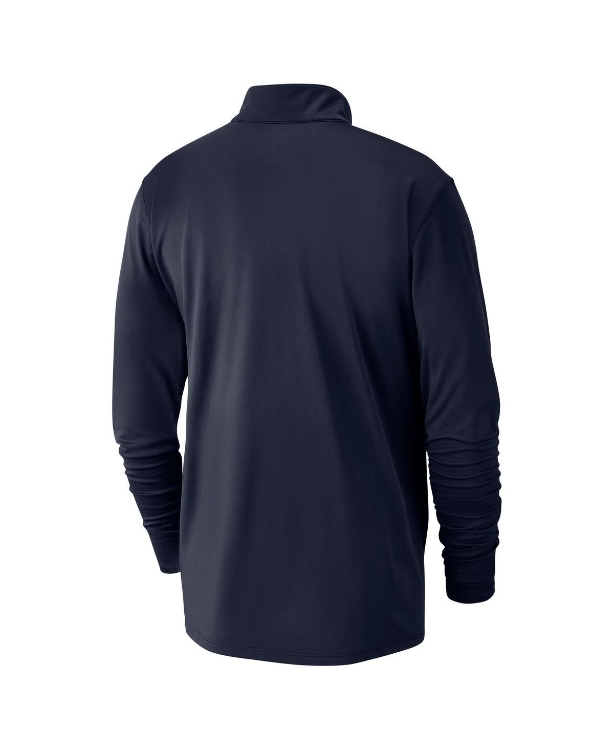 Nike Men's Navy Orlando Magic 2024/25 City Edition Authentic Coaches Performance Half-zip Top In Navy