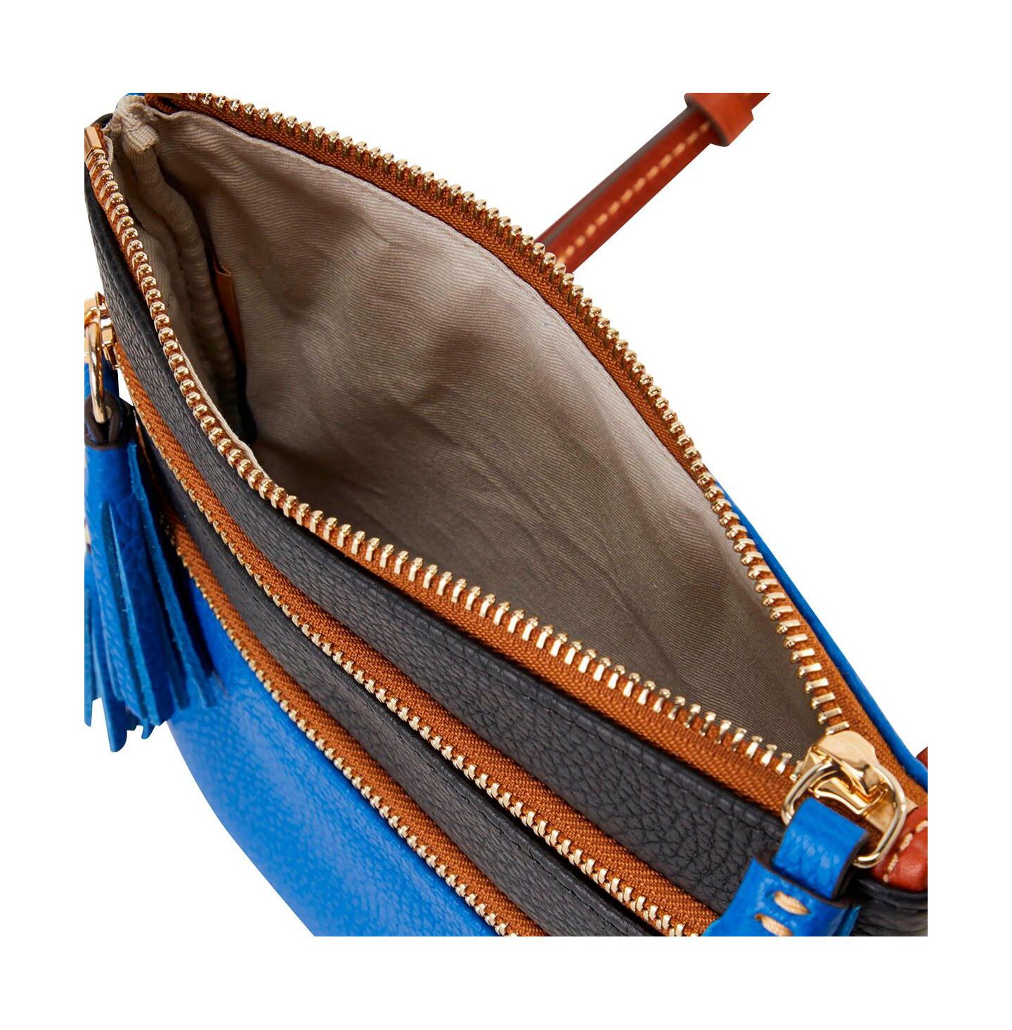 Женская сумка Dooney & Bourke Florida Gators Infield Triple Zip Crossbody Purse — фото 3