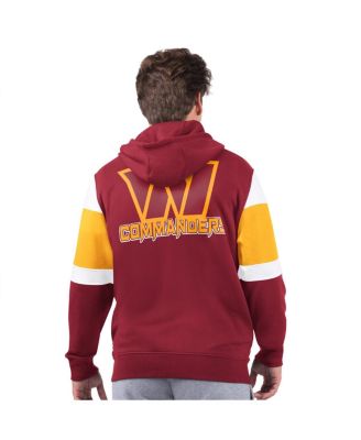 Men's Burgundy Washington Commanders Extreme Full-Zip Hoodie