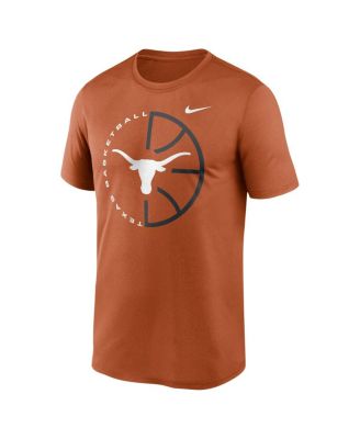 Men's Texas Orange Texas Longhorns Legend Basketball Icon Performance T-Shirt