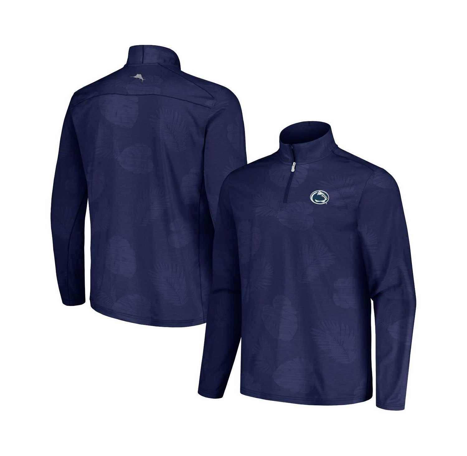Men's Navy Penn State Nittany Lions Delray Frond IslandZone Half-Zip Jacket