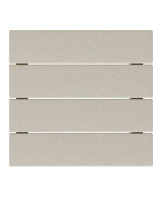 Kids 3-Piece Outdoor HDPE Adirondack Chairs With Square Side Table Set