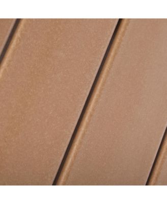 Kids 3-Piece Outdoor HDPE Adirondack Chairs With Square Side Table Set