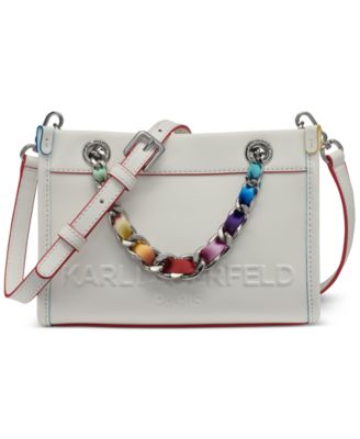KARL LAGERFELD PARIS - Savoie Small Leather Crossbody