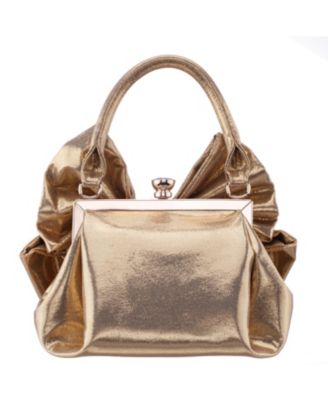 Small Bow Frame Crossbody Bag