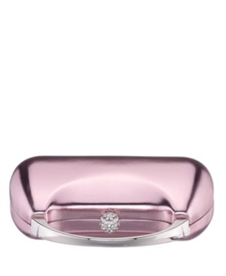 Minaudiere with Metal Handle Clutch