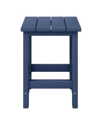 Kids Outdoor Patio Furniture HDPE Adirondack Square Side Table