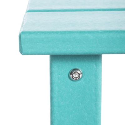 Kids Outdoor Patio Furniture HDPE Adirondack Square Side Table