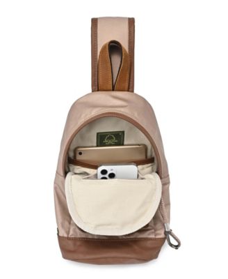 Urban Light Coated Canvas Sling Bag