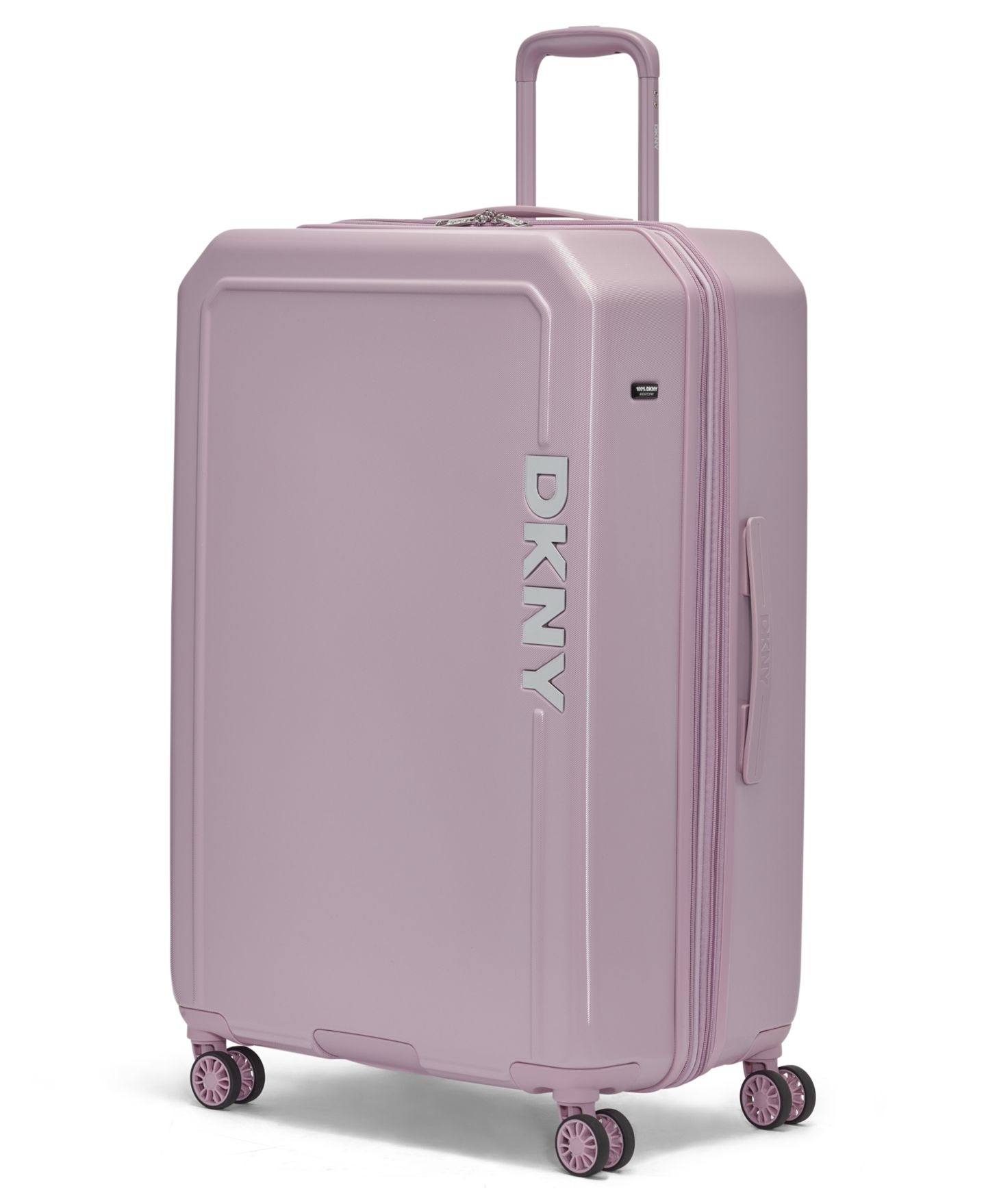Чемодан DKNY Clean Cut Large Check-in Spinner, цвет: Лавандовый — фото 1