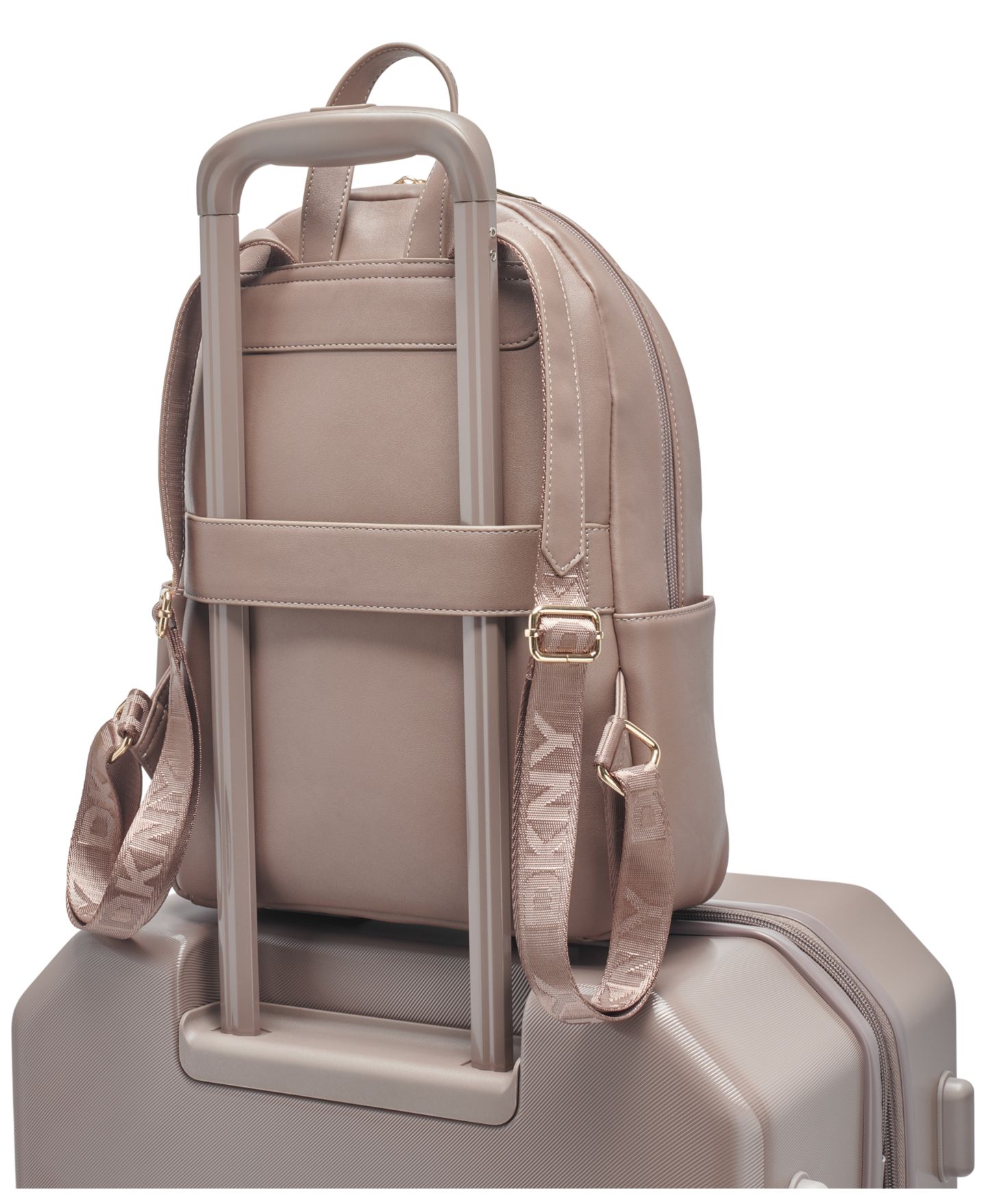 Чемоданы DKNY Clean Cut Luggage Collection, цвет: Пепельный — фото 5