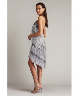 Women's Remedy Metallic Fringe Mini Dress