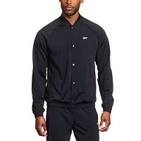Reebok Men's Basketball Tricot Snap Jacket Deals