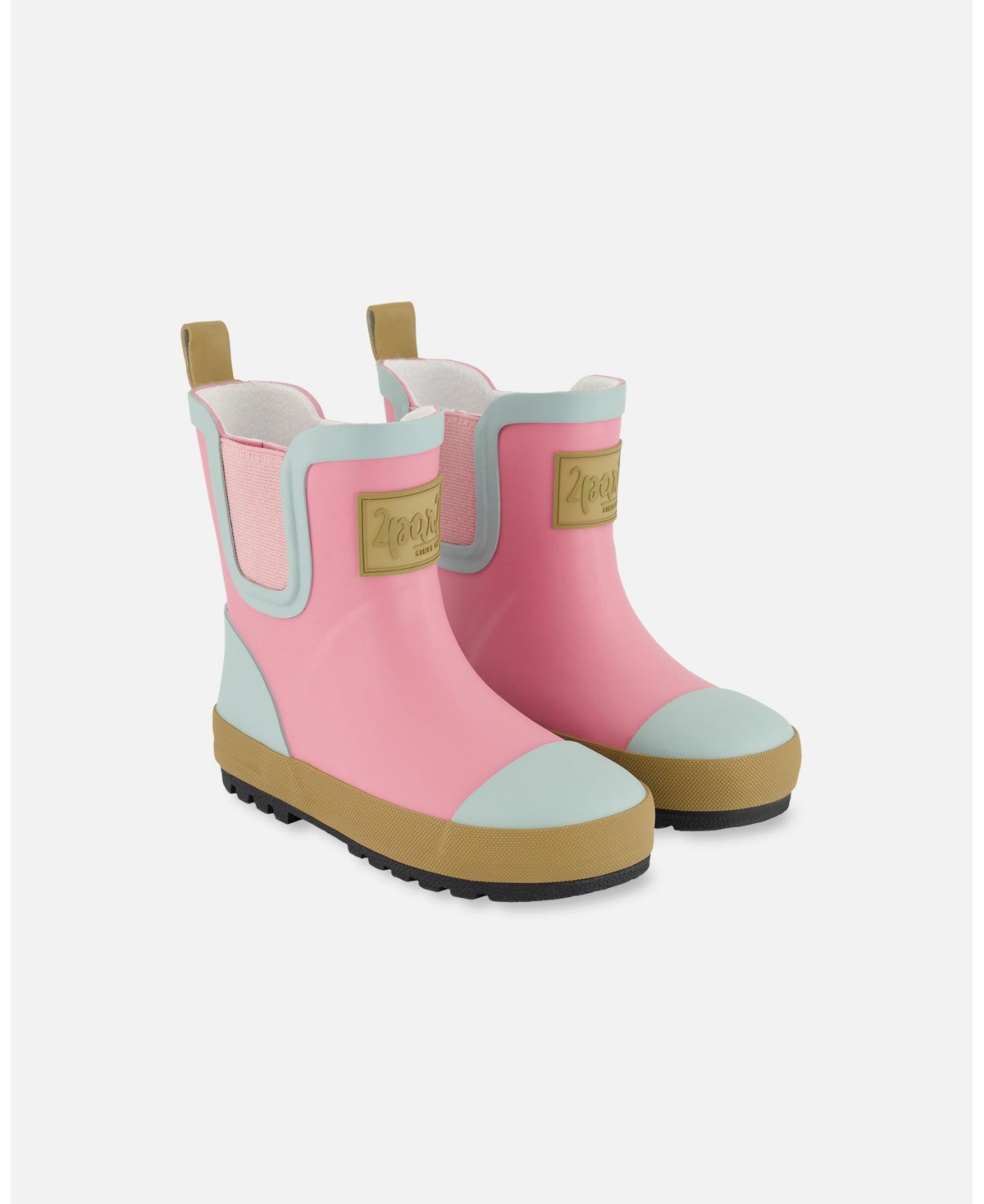 Deux par Deux Girl Short Rain Boots Pink - Toddler|Child