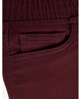 Little Boys Elastic Waist Five Pocket Commuter Pants