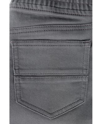 Little Boys Elastic Waist Five Pocket Commuter Pants