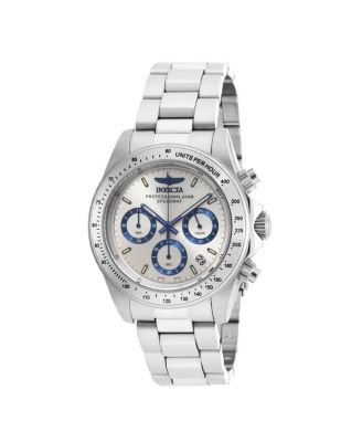 Men's 17311 Speedway Quartz Chronograph Silver Dial Watch