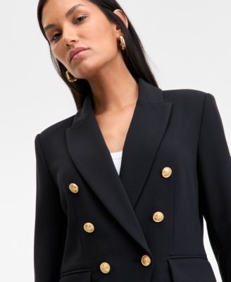 Women's Double-Breasted Blazer, Exclusively at Macy's
