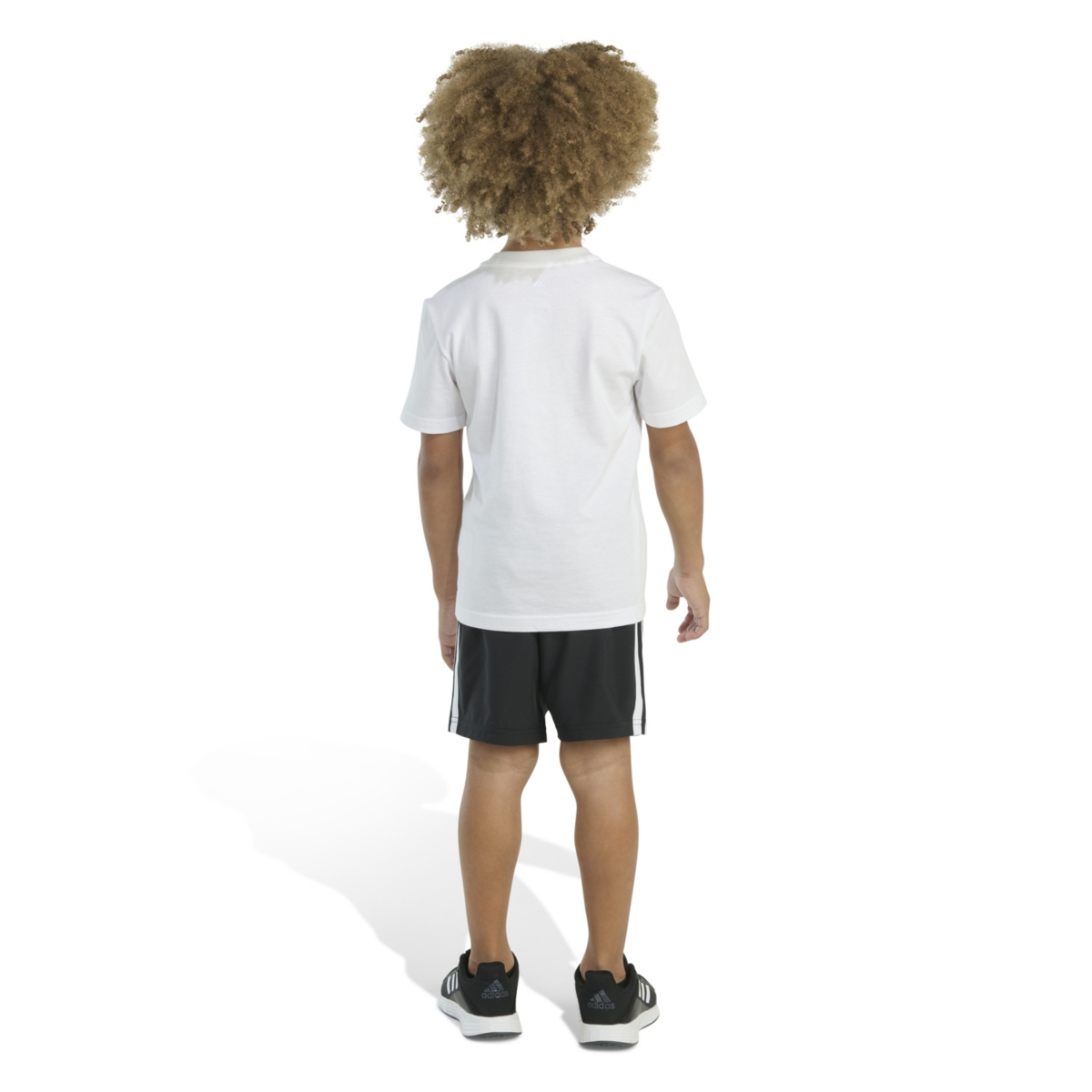 Adidas Originals Toddler & Little Boys Short-sleeve T-shirt & Woven Shorts, 2 Piece Set In White