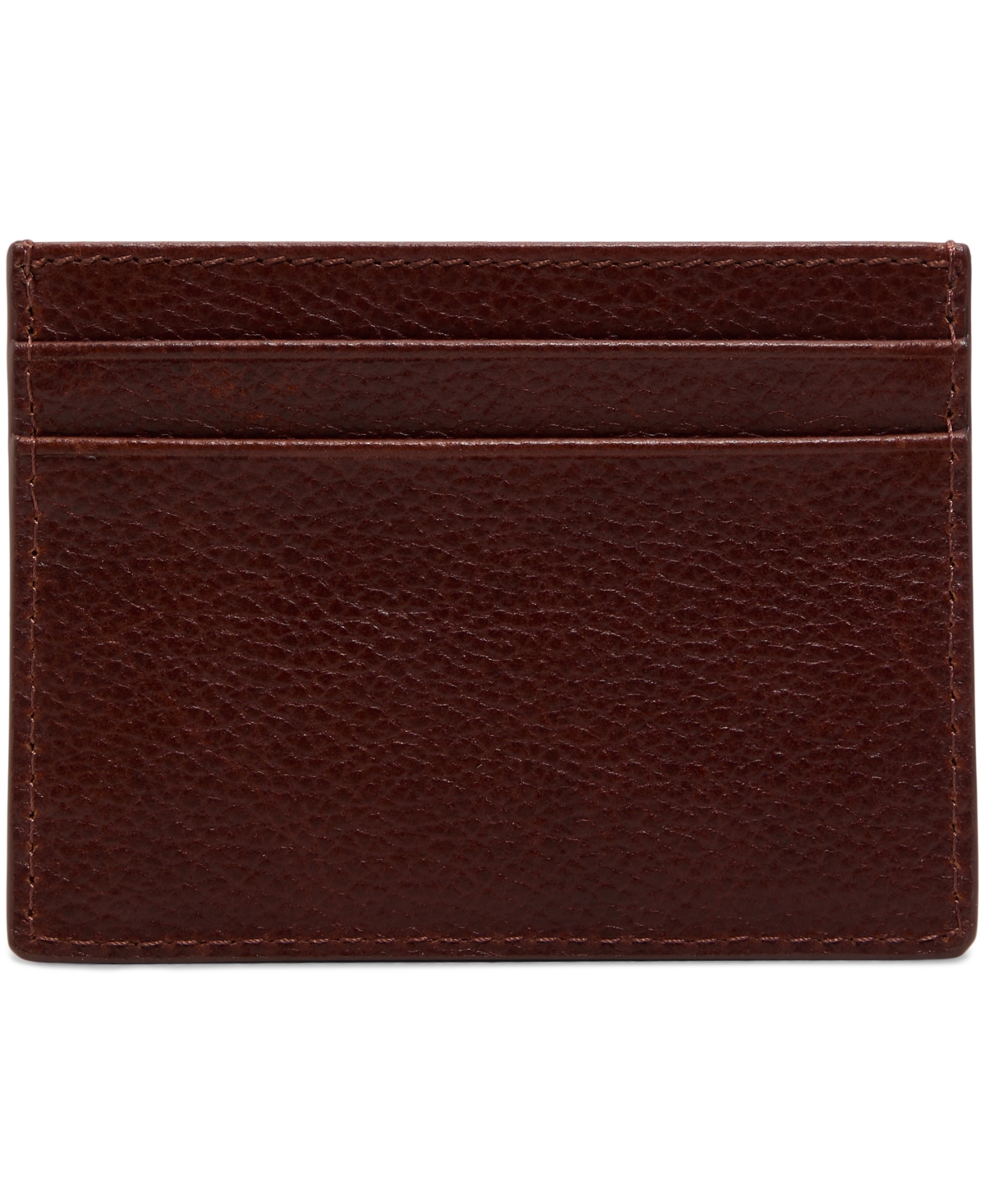 Ted Baker Pebble Cognac Leather Wallet In Brown