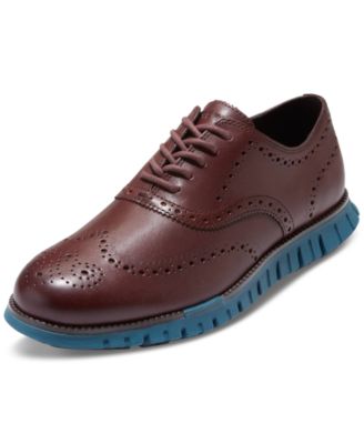 Men's ZERØGRAND Remastered Lace-Up Wingtip Oxford Shoes
