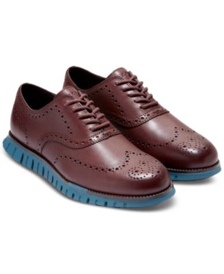 Men's ZERØGRAND Remastered Lace-Up Wingtip Oxford Shoes