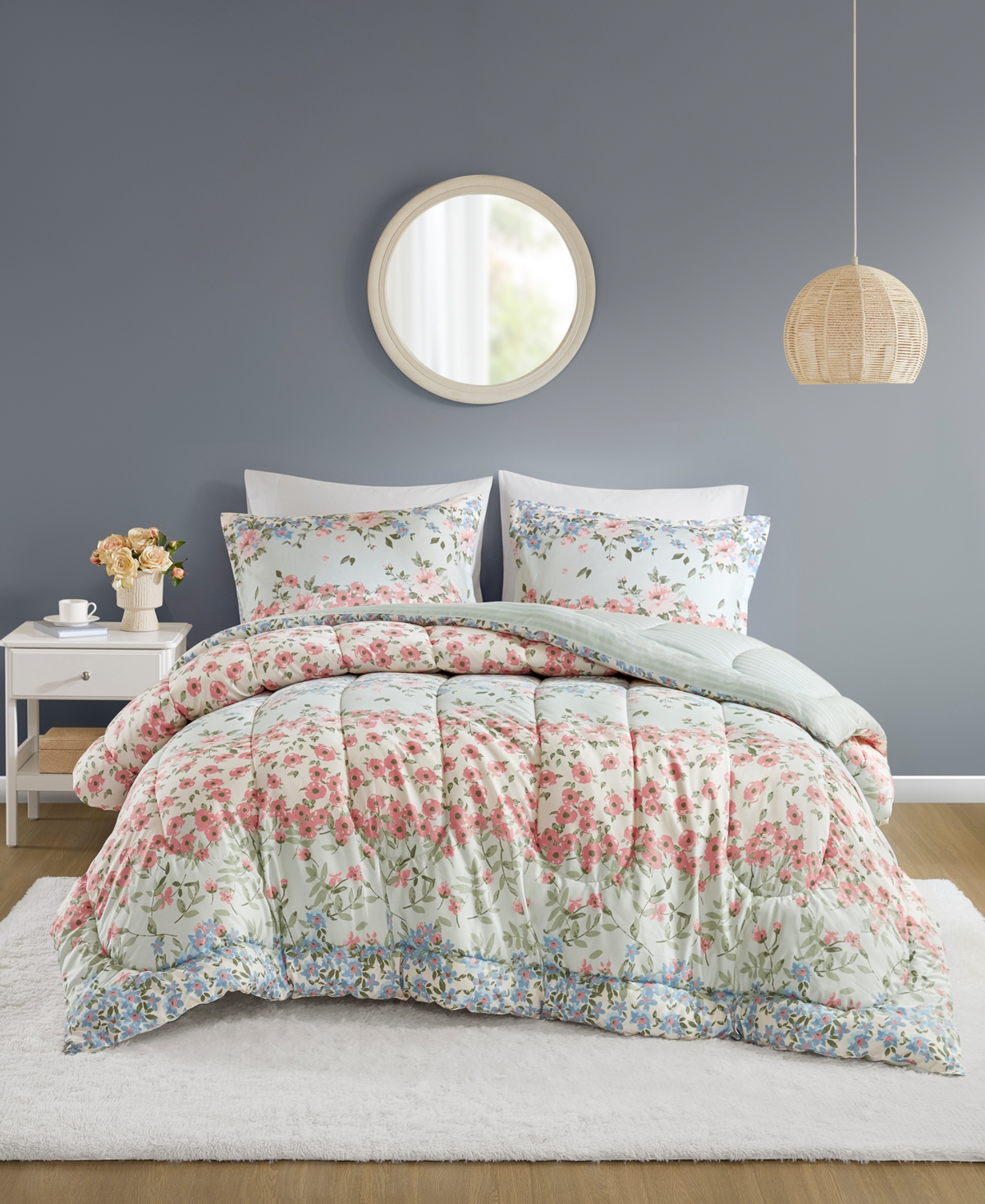 Addison Park Pippa Reversible Printed 3-pc. Comforter Sets