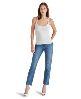 Steve Madden Women's Tossa Buckle Strap Tank Top - Macy's