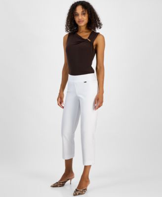 I.N.C. International Concepts - Women's Cropped Pull-On Pants