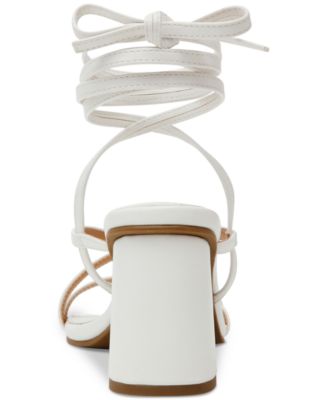 Women's Haze Strappy Lace-Up Block-Heel Dress Sandals