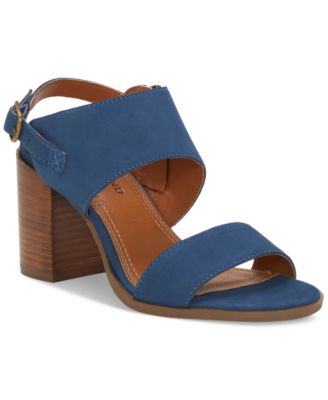 Lucky Brand - Women's Dinzin Two-Strap Block-Heel Sandals