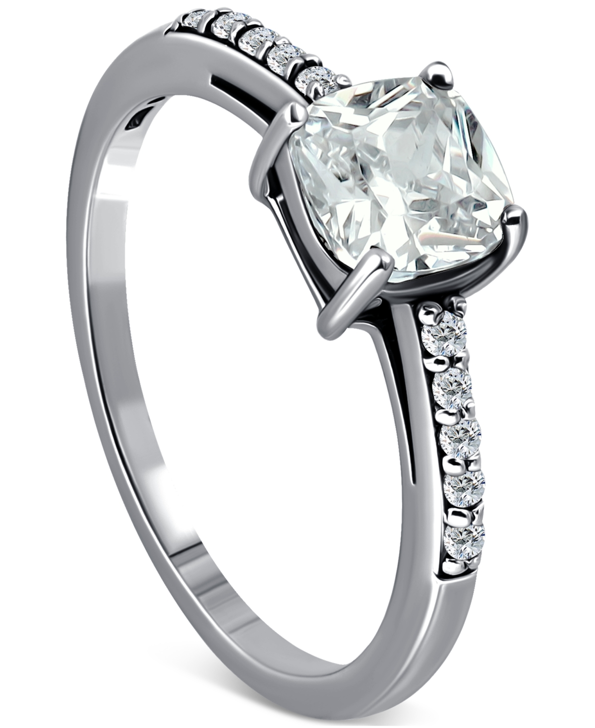 Giani Bernini Cubic Zirconia Ring (2-5/8 Ct. T.w.) In Sterling Silver, Exclusively At Macy's In Silver