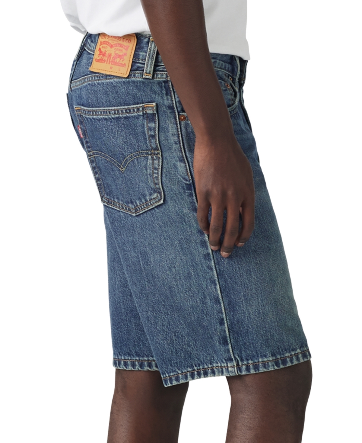 LEVI'S MEN'S 454 RELAXED-FIT 10" SHORTS 