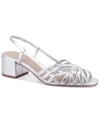 Giani Bernini - Women's Myrahh Cagey Slingback Block-Heel Dress Sandals