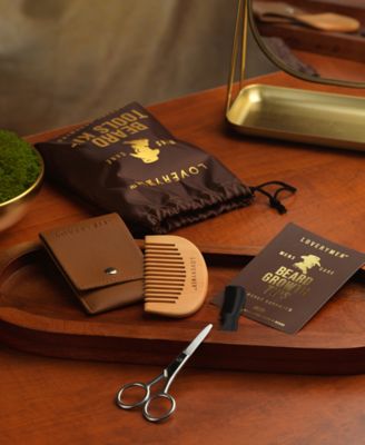 6-Pc. LoveryMen Beard Tools Grooming Gift Set