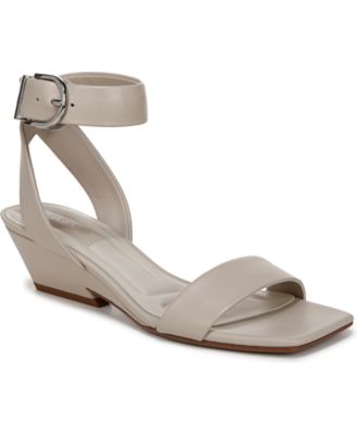Franco Sarto - Women's Savini Open Square Toe Ankle Strap Dress Sandals