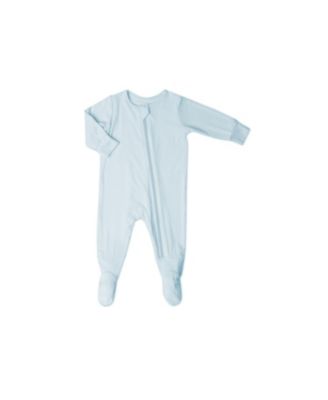 Baby Grey By Everly Grey Baby Boys Grey by Everly Grey Neutral Long Sleeve Jersey Footie - Whispering blue 34$