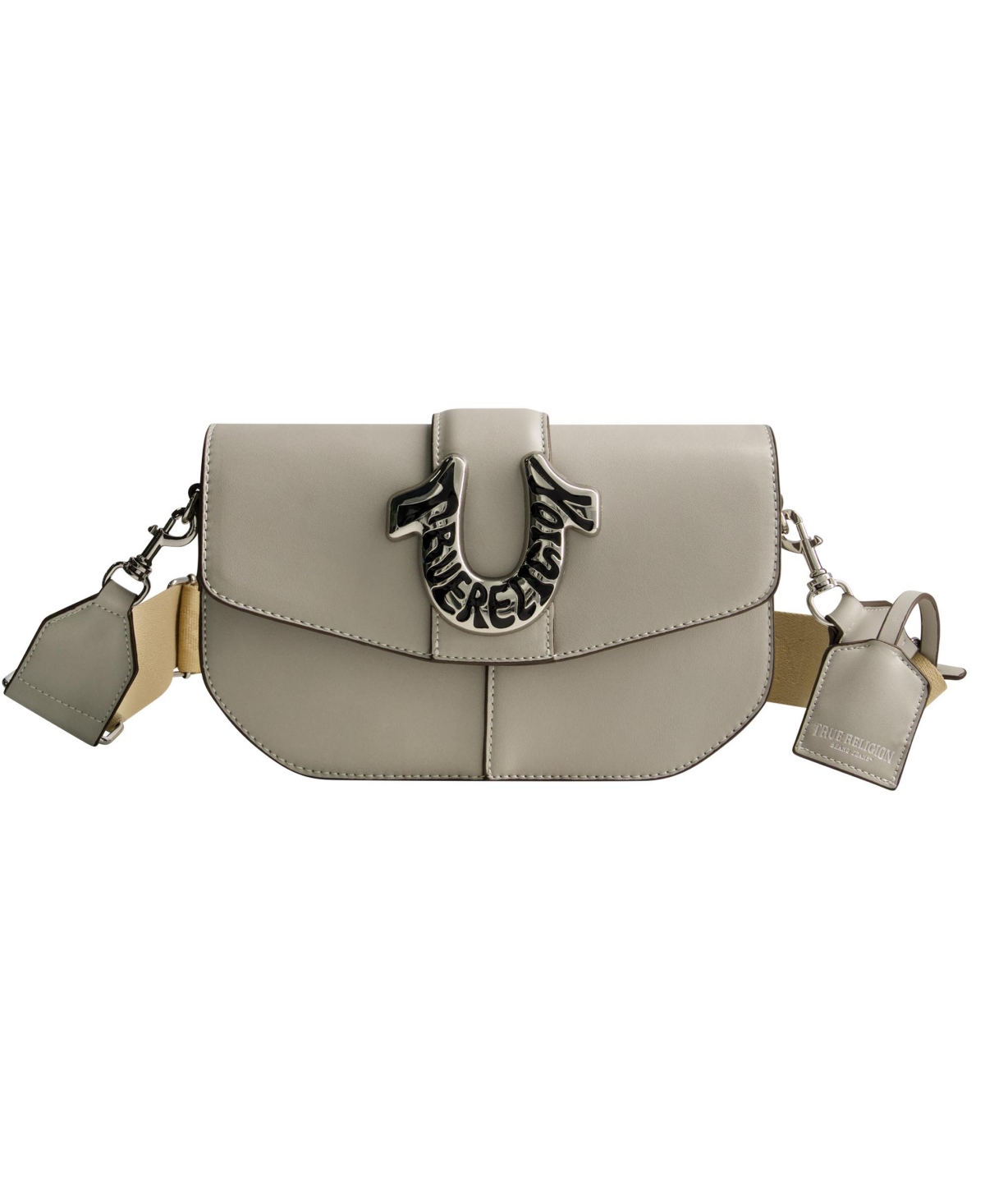 Shoulder Bag with Signature Logo Accent - Blue