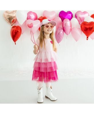 Girls Pink Heart Valentine's Day Wand