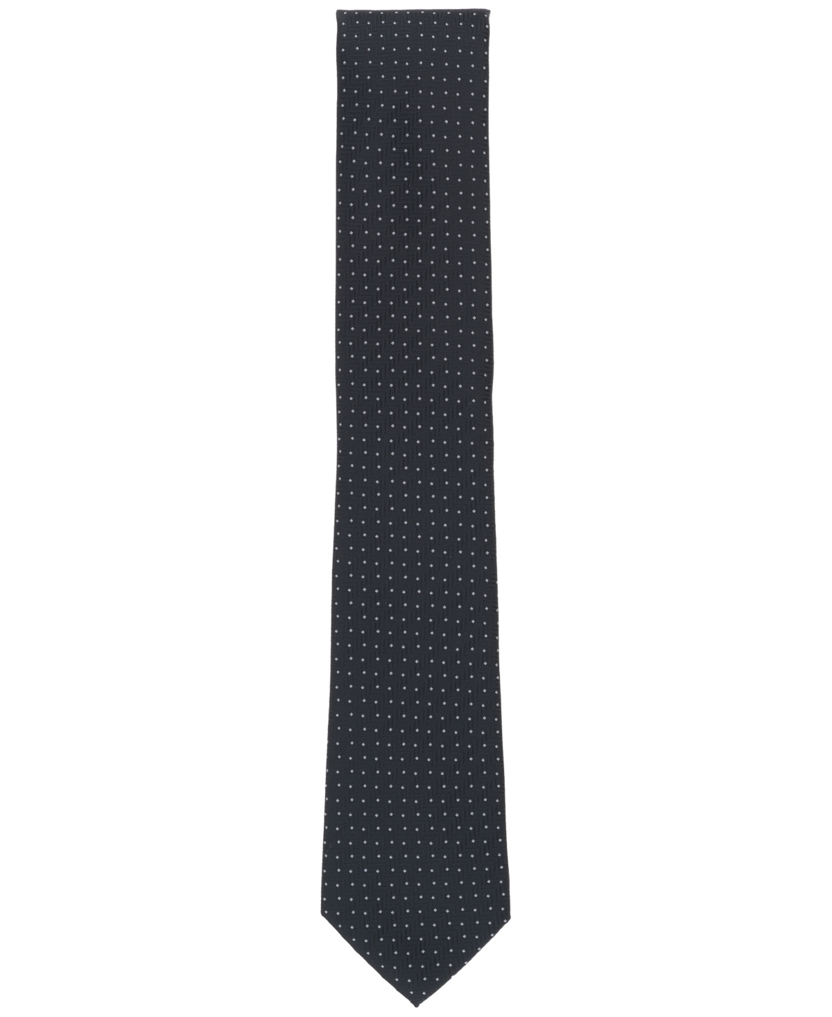 Alfani Men's Inari Solid Tie, Exclusively At Macy's In Black
