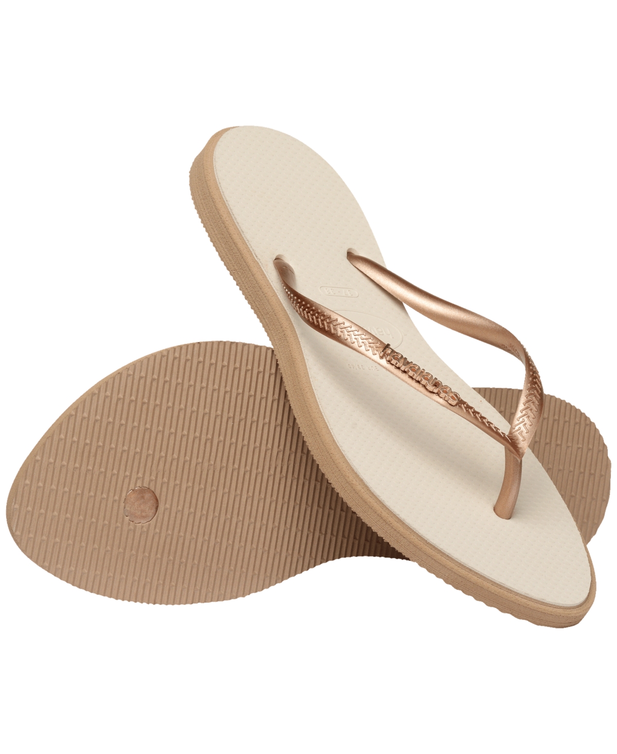 HAVAIANAS WOMEN'S SLIM POINT ROUND TOE SANDALS 