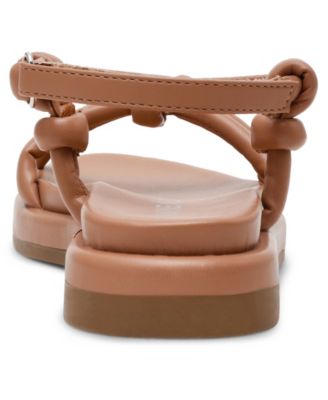 Women's Elisabeth Ankle Strap Footbed Flat Sandals