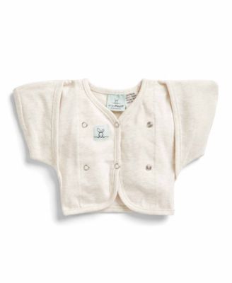 ergoPouch Baby Boys and Girls 0.2 Tog Butterfly Cardigan - Oatmeal