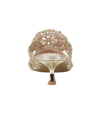 Women's Melvana Woven Kitten Heel Sandals