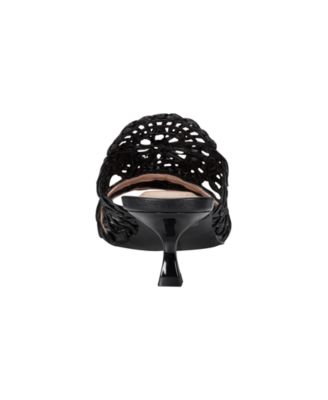 Women's Melvana Woven Kitten Heel Sandals